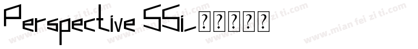 Perspective SSi字体转换
